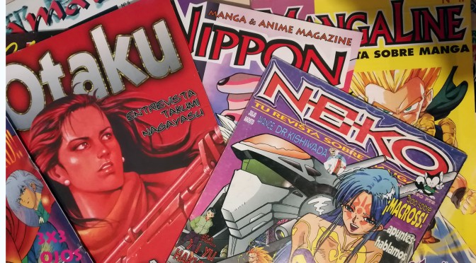 Preservacion de Fanzines y Revistas Manganime de los 90